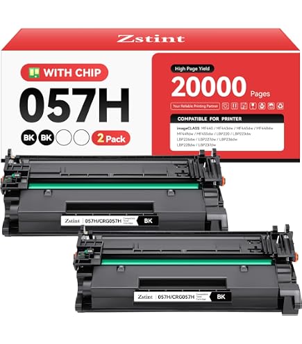 Amazon.com: ERNZAT CRG-057H Toner Cartridge Compatible for Canon